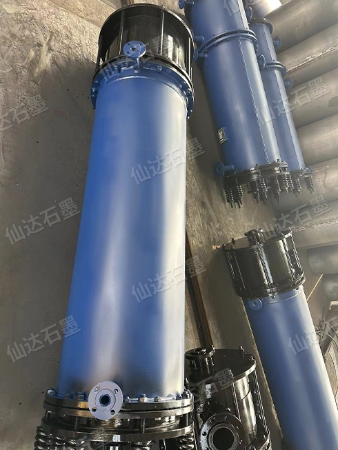 石墨降膜吸收器整裝發(fā)貨